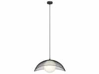 Lindby Fabronia Pendelleuchte Opal/Black (9624910)