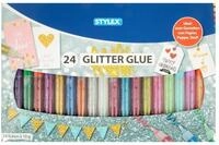 STYLEX Klebeband STYLEX Glitter Glue 24x10g