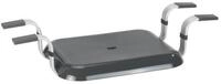 WENKO Badewannenhocker WENKO Badewannensitz Secura Premium Grau 74 x 15,5 x 36 cm bis