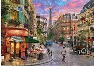 Schmidt Spiele Puzzle Puzzle - Stra&szlig;e zum Eiffelturm, Paris (1000 Teile),