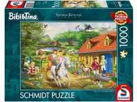 Schmidt Spiele Puzzle Bibi & Tina, Spaß auf dem Martinshof, 1000 Puzzleteile