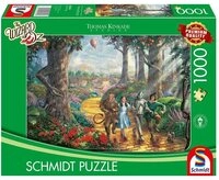 Schmidt Spiele Puzzle Puzzle Thomas Kinkade DC Wizard of Oz, Follow The YELLOW...