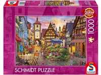 Schmidt Spiele Puzzle Romantisches Bayern, Rothenburg ob der Tauber, 1000...