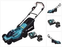 Makita Akkurasenm&auml;her DLM 330 RT2 Akku Rasenm&auml;her 18 V 33 cm 30 l + 2x Akku 5,0 Ah