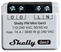 Shelly UP WLAN, BT, Messfunktion Shelly_PM_Mini_G3 Smart-Home-Steuerelement, mit