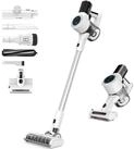 KLAMER Akku-Hand-und Stielstaubsauger 420 Watt Kabelloser, 2 Akkus, Flexibler