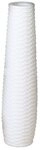 GILDE Dekovase CATANIA Vase - wei&szlig; - Keramik - H. 100cm - Deko - Wohnzimmer (1