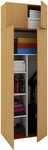 VCM Mehrzweckschrank Holz Besenschrank Staubsauger Putzschrank Vandol (1-St)