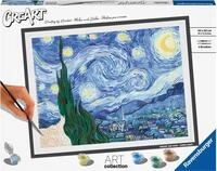 Ravensburger Malen nach Zahlen CreArt, ART Collection, Starry Night (Van Gogh),...