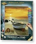 Schipper Malen nach Zahlen Malen nach Zahlen Master Class 40x50cm Fischerboot am