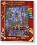 Schipper Malen nach Zahlen Meisterklasse Premium - Vollmond &uuml;ber London, Made...