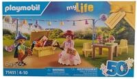Playmobil&reg; Spielfigur PLAYMOBIL myLife, Kost&uuml;mparty Engel Cowboy Prinzessin Umhang