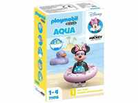 Playmobil® Konstruktions-Spielset 1.2.3 & Disney: Minnies Strandausflug...