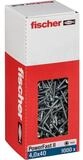 fischer Schraube fischer Power-Fast II 4,0x40 SK blvz TG TX 50 1000 Stk