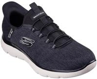 Skechers SUMMITS-KEY PACE Slip-On Sneaker Slipper, Freizeitschuh, Halbschuh in