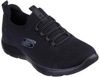 Slip-On Sneaker SKECHERS "SUMMITS", Damen, Gr. 37, schwarz (schwarz, uni), Textil,