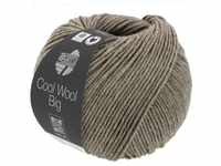 LANA GROSSA Lana Grossa - Cool Wool Big Melange 1621 graubraun meliert...