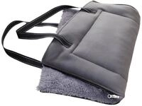 Nobby Tierdecke Matte/Tasche eckig Shanta grau f&uuml;r Hunde