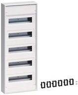 Hager Verteilerbox Hager VA60CN Kleinverteiler best&uuml;ckt Inhalt 1 St.