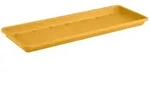 Elho Blumentopfuntersetzer Barcelona Balkonkasten Untersetzer gelb 50 cm