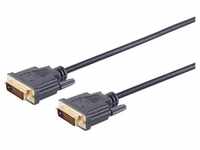 S/CONN maximum connectivity® DVI-D Stecker auf DVI-D Stecker 24+1, Dual-Link,