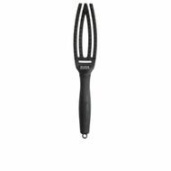 OLIVIA GARDEN Haarpflege-Set FINGERB&Uuml;RSTE AUS WILDLEDER UND NYLON VOLLSCHWARZ #S 1 u