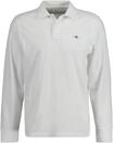 Poloshirt GANT "Poloshirt Regular Shield Longsleeve Pique Rugger 1er Pack", Herren,