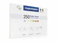magnetoplan® Notizzettel Static Notes - DIN A4 - 5 Farben - 250 Stück