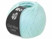 LANA GROSSA Cool Wool Lace 0043 pastelltürkis Häkelwolle