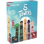 Pegasus Spiele Spiel, 5 Towers (Deep Print Games) - (English Edition)