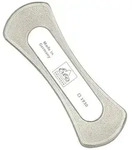 ERBE Saphir-Nagelfeile Erbe Rillenfeile Quicky Color Wei&szlig;, 1-tlg.