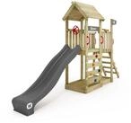 Wickey Spielturm JoyFlyer &ndash; Garten-Kletterger&uuml;st mit Wellenrutsche &...