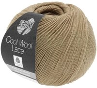 LANA GROSSA Cool Wool Lace H&auml;kelwolle, 400 m