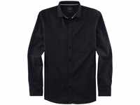 OLYMP Langarmhemd, schwarz