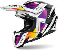 Airoh Motocrosshelm Twist 3 Rainbow