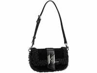 KARL LAGERFELD Schultertasche K/Saddle SP SM SHB Suede Shearling
