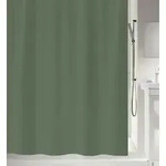 spirella Duschvorhang PRIMO Breite 180 cm, Anti-Schimmel Textil-Duschvorhang,