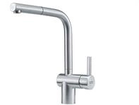 FRANKE K&uuml;chenarmatur Atlas Neo Window Zugauslauf Niederdruck Edelstahl massiv