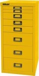 Bisley Beistellschrank MultiDrawer Schrank aus Stahl, 8 Schubladen, ohne...