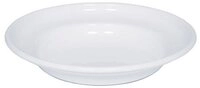 Riess Teller Classic Weiss, Classic Wei&szlig; tiefer 22 cm - Emaille