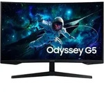 Samsung S27CG554EU Curved-Gaming-LED-Monitor (68 cm/27 ", 2560 x 1440 px, WQHD,...