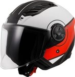 LS2 Motorradhelm OF616 Airflow II Cover Jethelm, vorbereitet f&uuml;r
