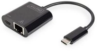 Digitus USB-C&reg; Gigabit Netzwerkadapter DN-3027 USB-Adapter, inkl. RJ45-Buchse,...