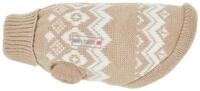 Wolters Hundepullover Strickpullover Norweger braun 25cm Regul&auml;r