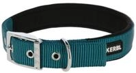 Kerbl Hunde-Halsband Halsband Miami Plus 38 cm - 46 cm petrol 80024