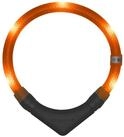 LEUCHTIE Leuchthalsband LEUCHTIE Plus Bewegungssensor sunset-orange 45, wasserdichtes