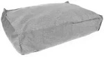 DUVO+ Tierkissen Hundematratze Textura Eco rechteckig grau grau 70 cm x 100 cm