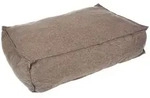 DUVO+ Tierkissen Hundematratze Textura Eco rechteckig dunkelbraun braun 70 cm x 100