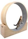 ELMATO Tierlaufrad Elmato 10720 Katzenlaufrad Simba XXL ca. 140cm in natur/grau