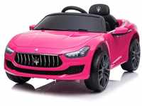 TPFLiving Elektro-Kinderauto Maserati Ghibli pink